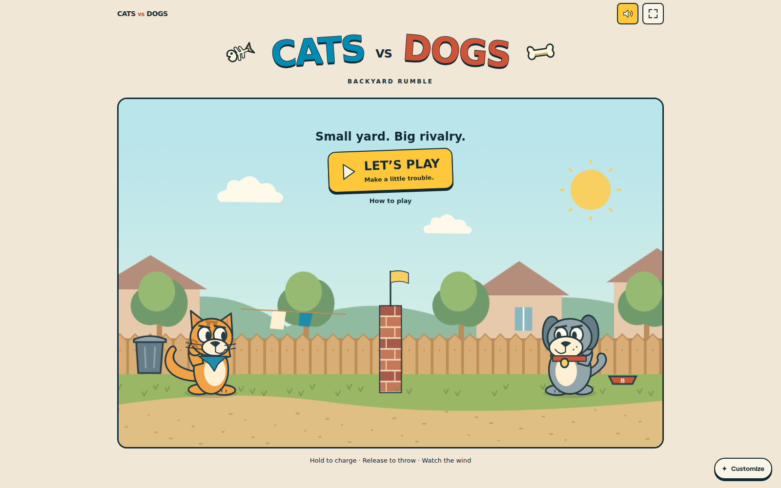 Preview of Cats vs Dogs website